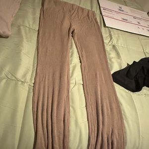 ribbed h nd m pant size large